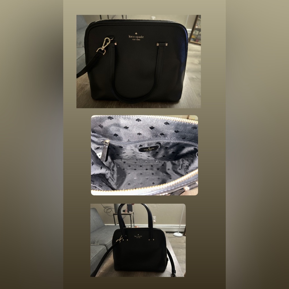 Kate Spade Black Satchel Bag
